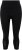 Ulla Popken Quick Dry Sport Crop Leggings Black - Džinsai & Kelnės Didelėse Dydžiuose – Plus Size - 