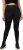 Ulla Popken High Waist Quick Dry Recycled Stretch Leggings Black - Džinsai & Kelnės Didelėse Dydžiuose – Plus Size - 