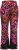 Ulla Popken Hyprar Rose Print Fully Lined Ski Pants Orange - Džinsai & Kelnės Didelėse Dydžiuose – Plus Size - 