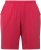 Ulla Popken Stretch Knit Bermuda Shorts Red - Džinsai & Kelnės Didelėse Dydžiuose – Plus Size - 
