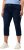 Ulla Popken Cropped Stretch Blend Mony Jeans Blue Denim - Džinsai & Kelnės Didelėse Dydžiuose – Plus Size - 