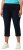 Ulla Popken Cropped Stretch Blend Mony Jeans Denim Blue - Džinsai & Kelnės Didelėse Dydžiuose – Plus Size - 
