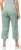 Ulla Popken Cropped Ruby Fit Pants Moss Green - Džinsai & Kelnės Didelėse Dydžiuose – Plus Size - 