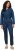 Ulla Popken Denim Boiler Suit Blue Denim - Džinsai & Kelnės Didelėse Dydžiuose – Plus Size - 