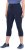 Ulla Popken Cropped High Waisted Leggings Navy - Džinsai & Kelnės Didelėse Dydžiuose – Plus Size - 