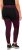 Ulla Popken High Waisted Hiking Leggings Purple - Džinsai & Kelnės Didelėse Dydžiuose – Plus Size - 