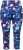 Ulla Popken Neon Bubble Quick Dry Leggings Blue - Džinsai & Kelnės Didelėse Dydžiuose – Plus Size - 