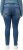 Ulla Popken Textured Stripe Sarah Slim Fit Jeans Blue - Džinsai & Kelnės Didelėse Dydžiuose – Plus Size - 