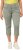 Ulla Popken Cropped Stretch Fit Mony Pants Light Moss Green - Džinsai & Kelnės Didelėse Dydžiuose – Plus Size - 