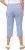 Ulla Popken Capri Boyfriend Jeans Blue - Džinsai & Kelnės Didelėse Dydžiuose – Plus Size - 