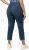 Ulla Popken Cropped Narrow Leg Jeans Blue Denim - Džinsai & Kelnės Didelėse Dydžiuose – Plus Size - 