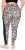 Ulla Popken Leopard Print Quick Drying Leggings Black - Džinsai & Kelnės Didelėse Dydžiuose – Plus Size - 