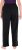 Ulla Popken Fleece Loungewear Pants Black - Džinsai & Kelnės Didelėse Dydžiuose – Plus Size - 