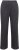 Ulla Popken Sparkling Pinstripe Elastic Waist Pants Black - Džinsai & Kelnės Didelėse Dydžiuose – Plus Size - 