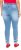 Ulla Popken Double Fringe Hem Stretch Fit Jeans Light Blue Denim - Džinsai & Kelnės Didelėse Dydžiuose – Plus Size - 