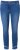 Ulla Popken Double Fringe Hem Stretch Fit Jeans Denim Blue - Džinsai & Kelnės Didelėse Dydžiuose – Plus Size - 