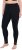 Ulla Popken Lace Trim Leggings Black - Džinsai & Kelnės Didelėse Dydžiuose – Plus Size - 