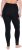 Ulla Popken Lace Trim Leggings Black - Džinsai & Kelnės Didelėse Dydžiuose – Plus Size - 
