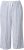 Ulla Popken Coastal Stripe Linen Blend Elastic Waist Culottes Blue - Džinsai & Kelnės Didelėse Dydžiuose – Plus Size - 