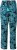 Ulla Popken Tropical Leaf Print Elastic Waist Pants Blue - Džinsai & Kelnės Didelėse Dydžiuose – Plus Size - 