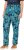 Ulla Popken Tropical Leaf Print Elastic Waist Pants Blue - Džinsai & Kelnės Didelėse Dydžiuose – Plus Size - 