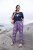 Ulla Popken Seashell Print Elastic Waist Pants Blue - Džinsai & Kelnės Didelėse Dydžiuose – Plus Size - 