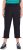 Ulla Popken Ultra Light Triple Function Cropped Softshell Pants Black - Džinsai & Kelnės Didelėse Dydžiuose – Plus Size - 