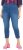 Ulla Popken Cropped Denim Look Stretch Fit Leggings Light Blue Denim - Džinsai & Kelnės Didelėse Dydžiuose – Plus Size - 