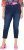 Ulla Popken Cropped Denim Look Stretch Fit Leggings Denim Blue - Džinsai & Kelnės Didelėse Dydžiuose – Plus Size - 