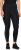 Ulla Popken Cargo Pocket Fleece Lined Sports Leggings Black - Džinsai & Kelnės Didelėse Dydžiuose – Plus Size - 
