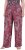 Ulla Popken Wide Leg Elastic Waist Jungle Print Palazzo Pants Brown - Džinsai & Kelnės Didelėse Dydžiuose – Plus Size - 