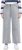 Ulla Popken Embroidered Wide Leg Fringed Hem Jeans Grey - Džinsai & Kelnės Didelėse Dydžiuose – Plus Size - 
