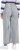 Ulla Popken Embroidered Wide Leg Fringed Hem Jeans Grey - Džinsai & Kelnės Didelėse Dydžiuose – Plus Size - 
