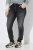 Ulla Popken Vintage Wash Jeggings Black - Tamprės - Tamprės didelių dydžių