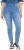 Ulla Popken Drawstring Jeggings Blue Denim - Džinsai & Kelnės Didelėse Dydžiuose – Plus Size - 