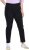 Ulla Popken Stretch Fit Mom Jeans Black - Džinsai & Kelnės Didelėse Dydžiuose – Plus Size - 