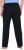 Ulla Popken Side Stripe Elastic Waist Joggers Black - Džinsai & Kelnės Didelėse Dydžiuose – Plus Size - 