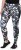 Ulla Popken Quick Drying Botanical Print Sport Leggings Black - Džinsai & Kelnės Didelėse Dydžiuose – Plus Size - 