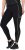 Ulla Popken Neon Seam Quick Drying Performance Leggings Black - Džinsai & Kelnės Didelėse Dydžiuose – Plus Size - 