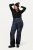 Ulla Popken Functional Ski Trousers Waterproof Velcro Closure Navy - Slidinėjimo apranga - 