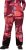 Ulla Popken Ski Pants Waterproof Velcro Closure Snow Gaiter Red - Džinsai & Kelnės Didelėse Dydžiuose – Plus Size - 