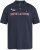North Latitude 61131 Pikė Polo su Kontrastingomis Rankovėmis ir Siuvinėjimu Tamsiai Mėlyna - Polo marškinėliai - Polo marškinėliai - 2XL-8XL
