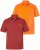 JP1880 Polo Shirts 2-pack Piqué Red Orange - Polo marškinėliai - Polo marškinėliai - 2XL-8XL
