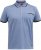 D555 Talbot Pique with Jacquard Collar Polo Shirt Blue - Polo marškinėliai - Polo marškinėliai - 2XL-8XL