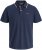 Jack & Jones Blaze Short Sleeve Polo Navy - Polo marškinėliai - Polo marškinėliai - 2XL-8XL