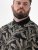D555 Palmer Leaf Printed Jacquard Collar & Cuff Chest Pocket Polo Black - Polo marškinėliai - Polo marškinėliai - 2XL-8XL