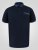 D555 Barret Interlock Jacquard Collar & Cuffs Polo Navy - Polo marškinėliai - Polo marškinėliai - 2XL-8XL