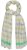 Ulla Popken Glitter Effect Scarf Lime - Aksesuarai - 