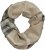 Ulla Popken Plaid Infinity Scarf Brown - Aksesuarai - 