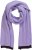Ulla Popken Two Tone Knit Scarf Lavender - Aksesuarai - 